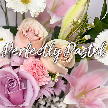 Pastel Garden Flower Arrangement