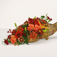 Cornucopia Harvest Arrangement